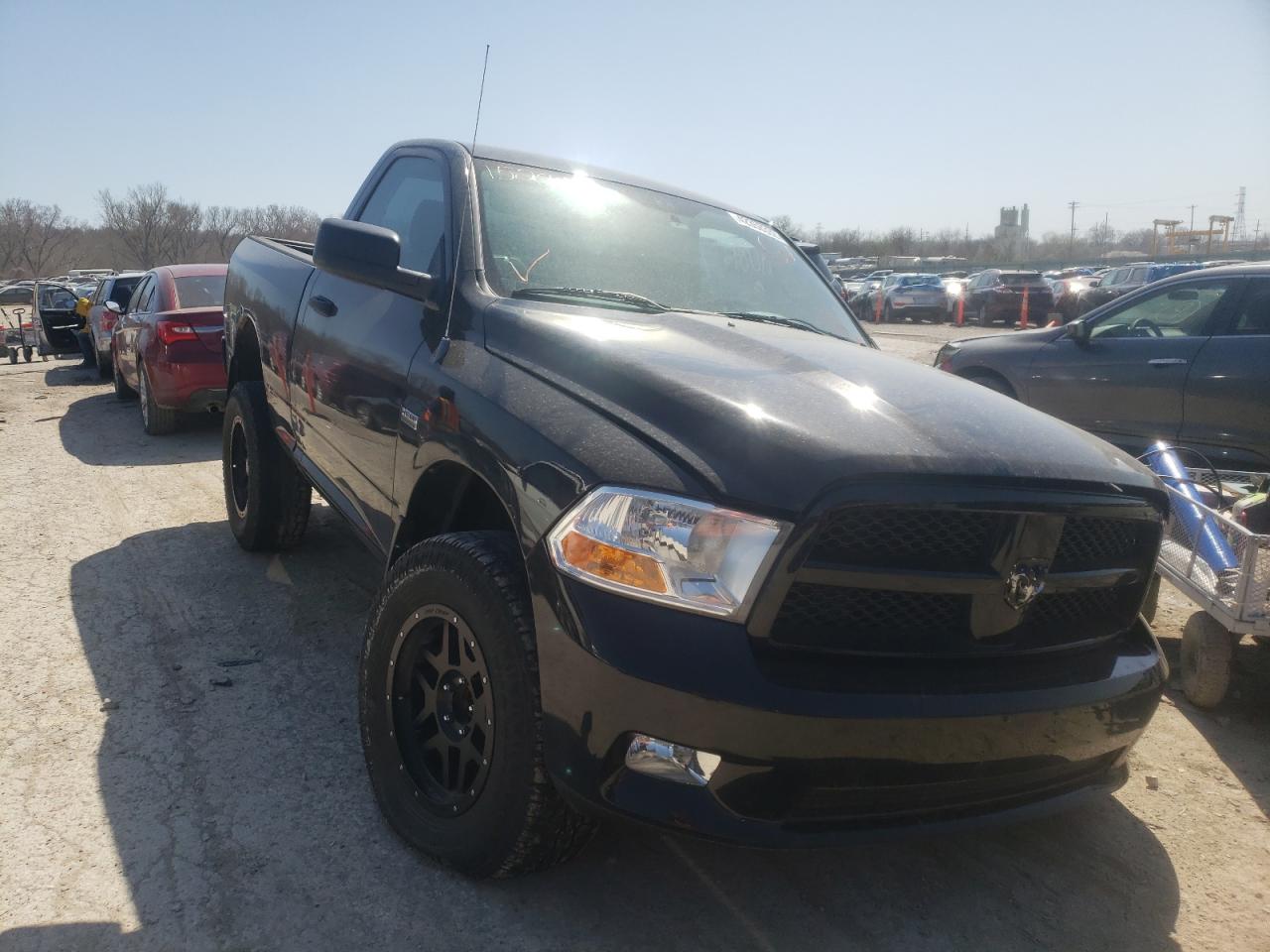 DODGE RAM 1500 S 2012 with VIN 3C6JD7AT7CG152455 - Photo from auction