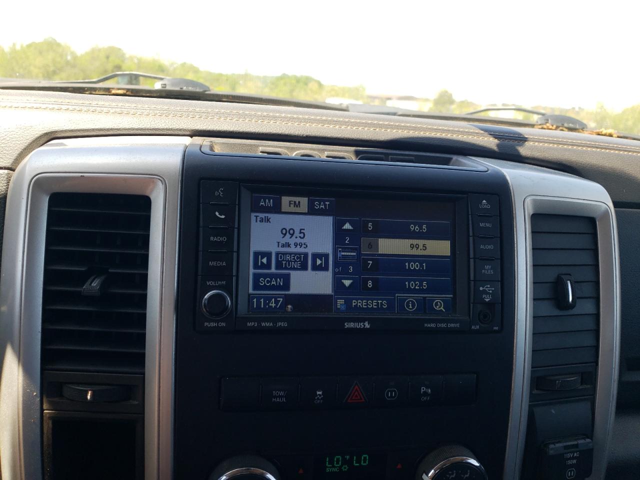 Photo 9 from auction – 2011 DODGE RAM 1500 with VIN 1D7RB1CT2BS521781