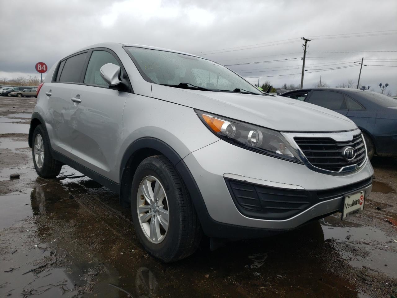 KIA SPORTAGE L 2011 with VIN KNDPBCA25B7100521 - Photo from auction