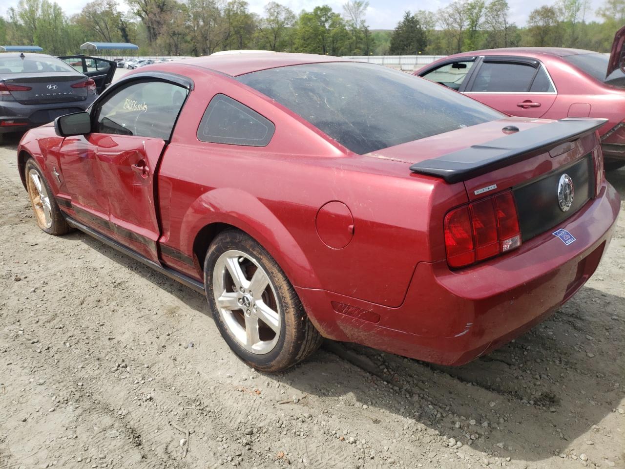Photo 3 from auction – 2008 FORD MUSTANG with VIN 1ZVHT80N585127858