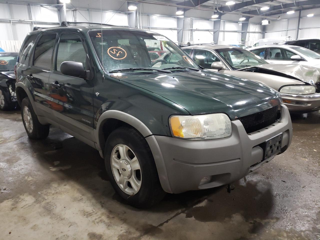 FORD ESCAPE XLT 2002 with VIN 1FMYU04122KC92280 - Photo from auction