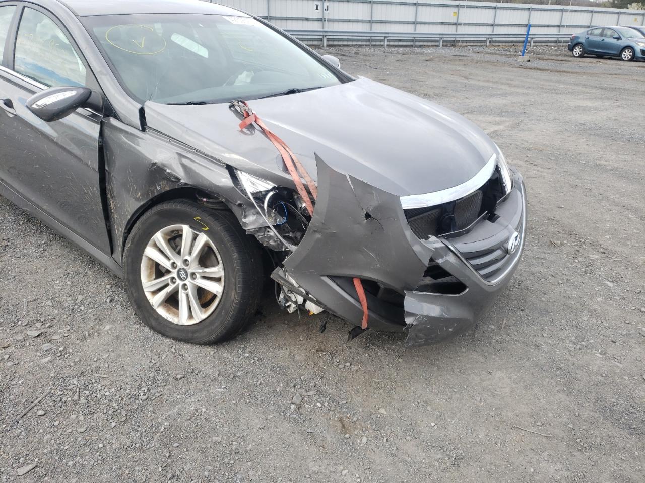 Photo 9 from auction – 2014 HYUNDAI SONATA GLS with VIN 5NPEB4AC5EH930079