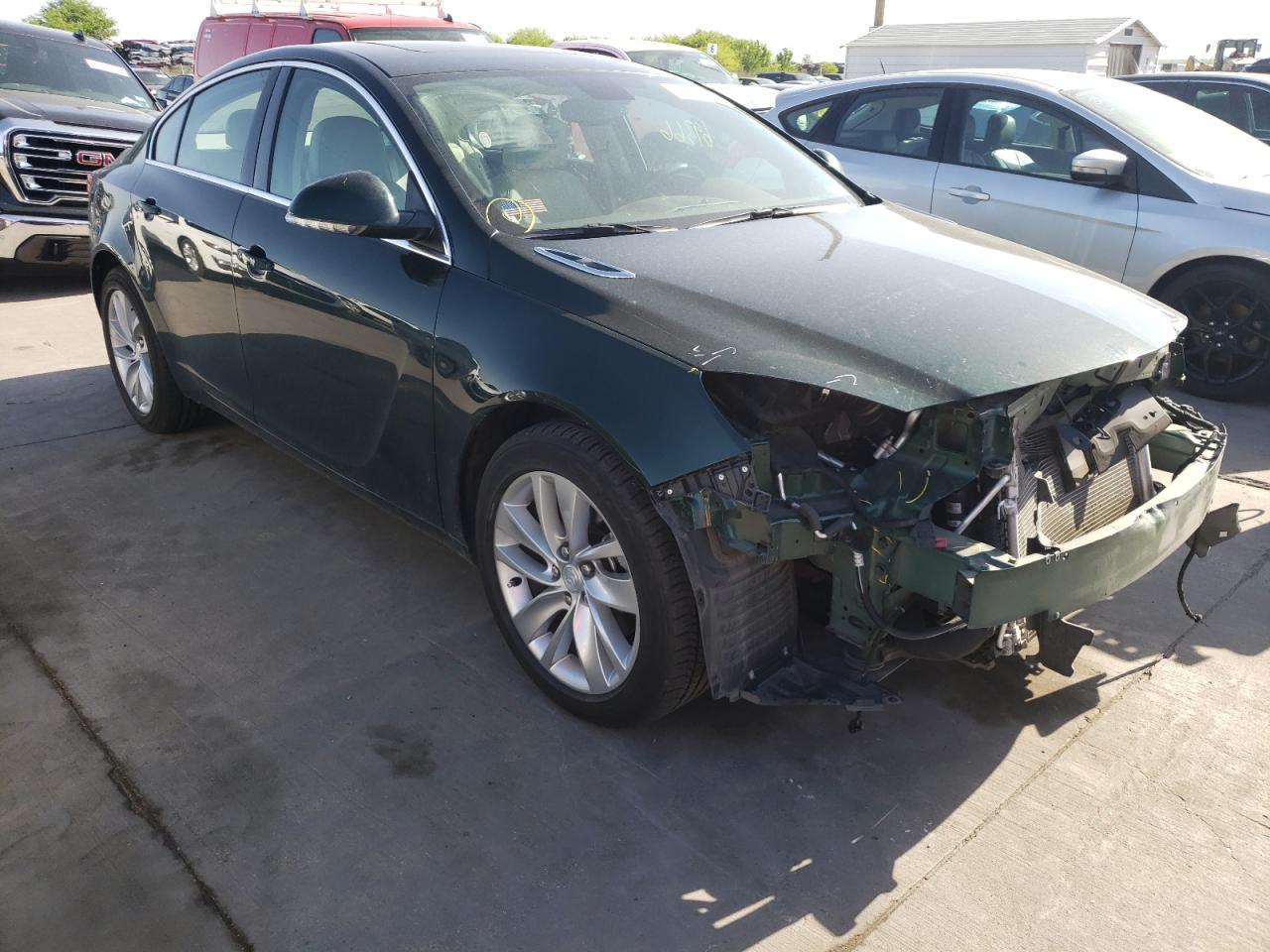 BUICK REGAL PREM 2015 with VIN 2G4GN5EX3F9268229 - Photo from auction