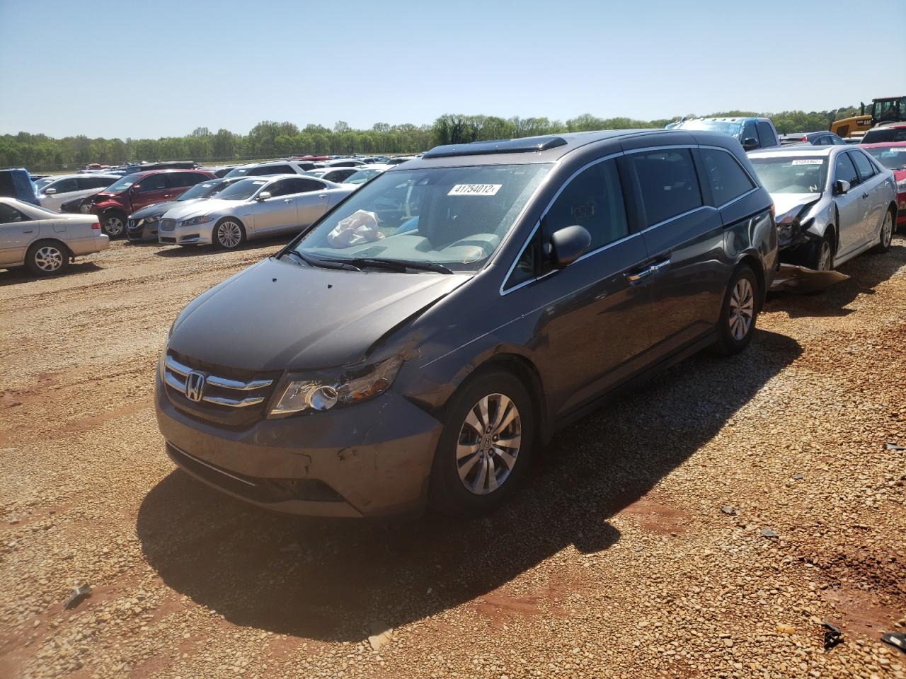 Photo 2 from auction – 2014 HONDA ODYSSEY EX with VIN 5FNRL5H64EB035329