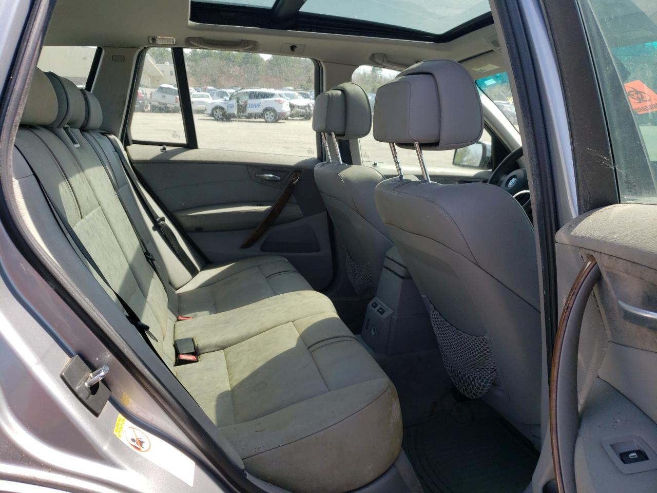 Photo 6 from auction – 2008 BMW X3 3.0SI with VIN WBXPC93438WJ05555