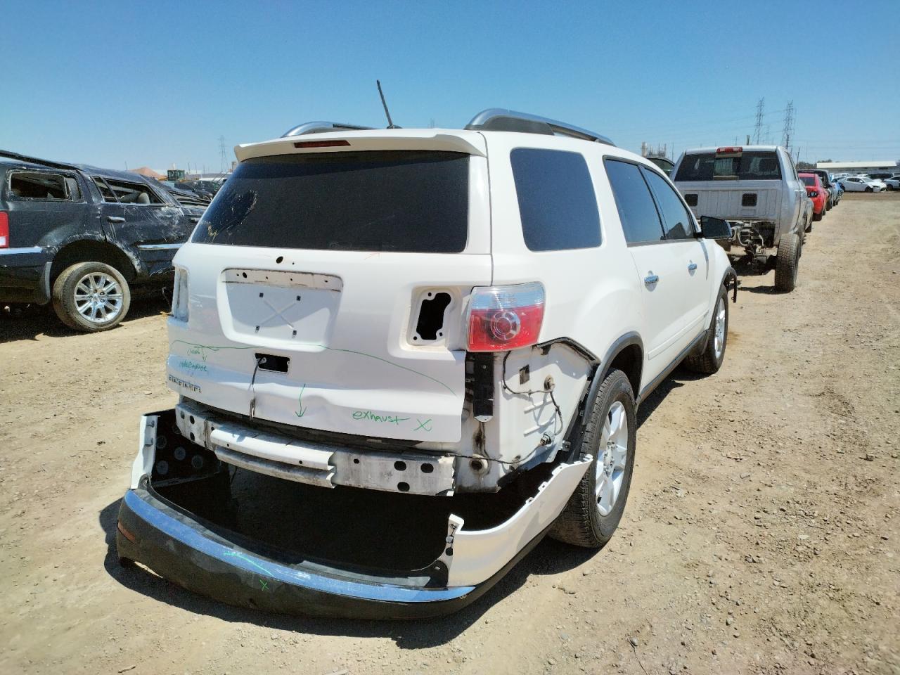 Photo 4 from auction – 2007 GMC ACADIA SLE with VIN 1GKER13787J111866