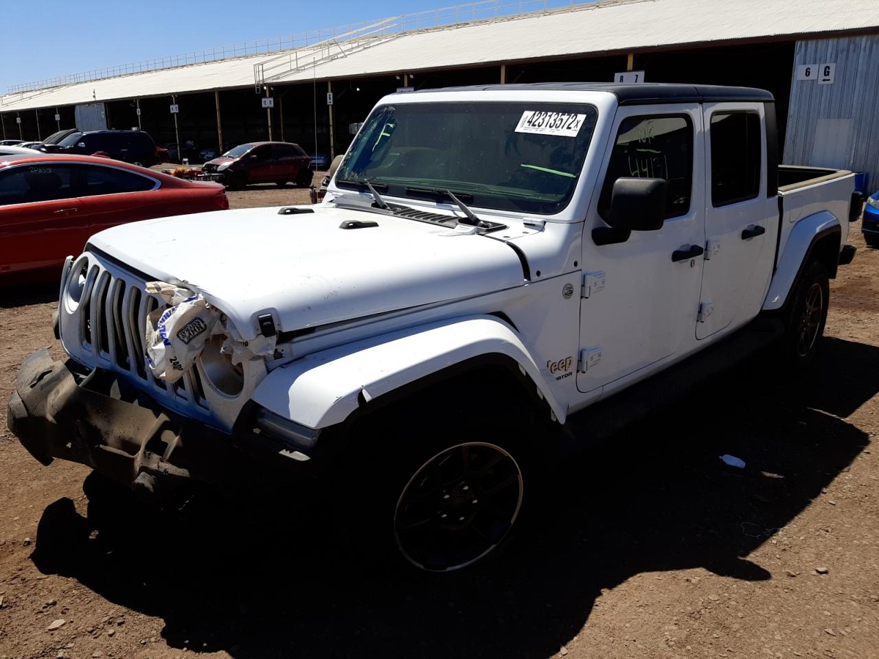 Photo 2 from auction – 2020 JEEP GLADIATOR with VIN 1C6HJTFG6LL176924