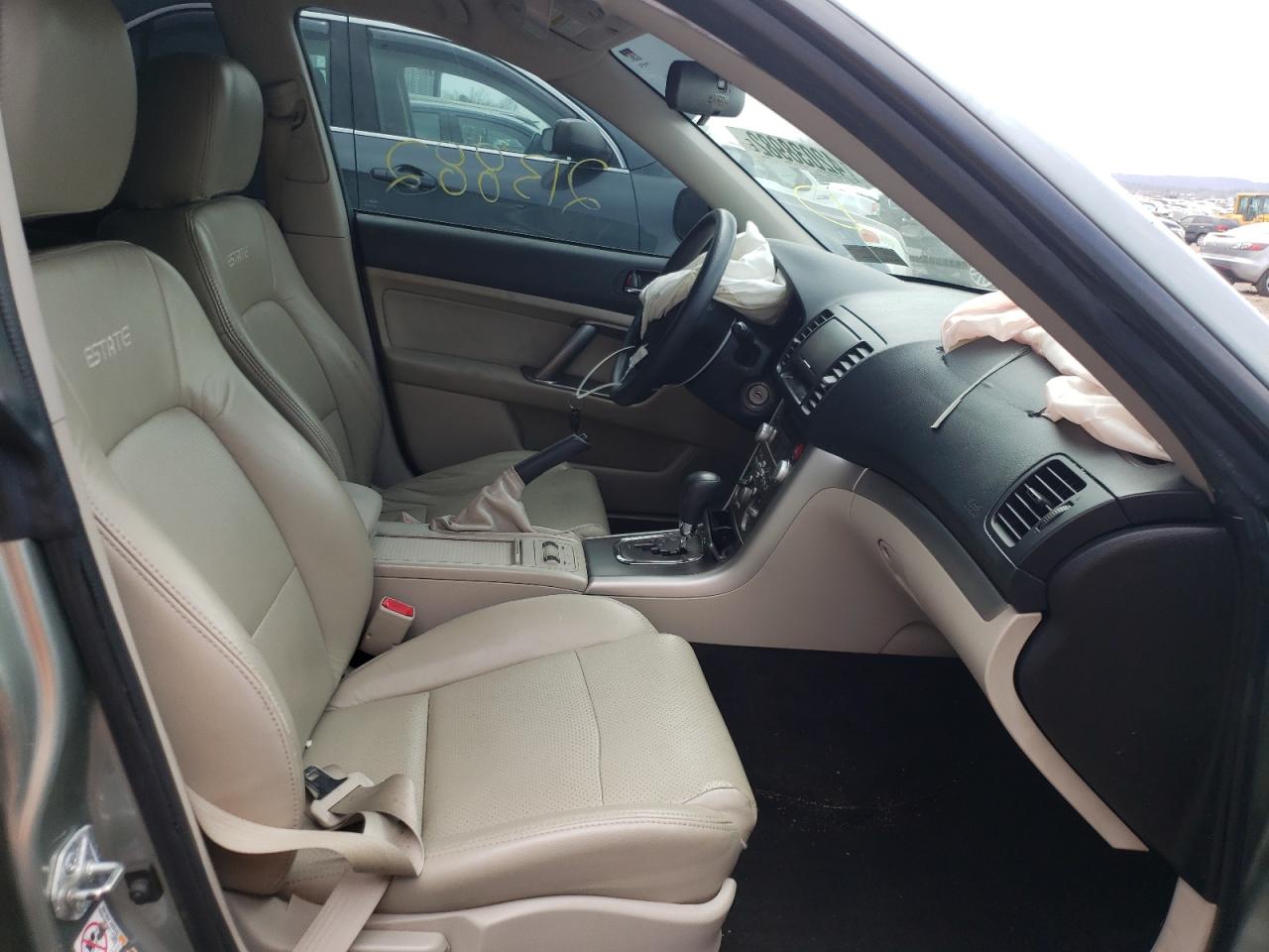 Photo 5 from auction – 2009 SUBARU OUTBACK 2. with VIN 4S4BP61CX97332897