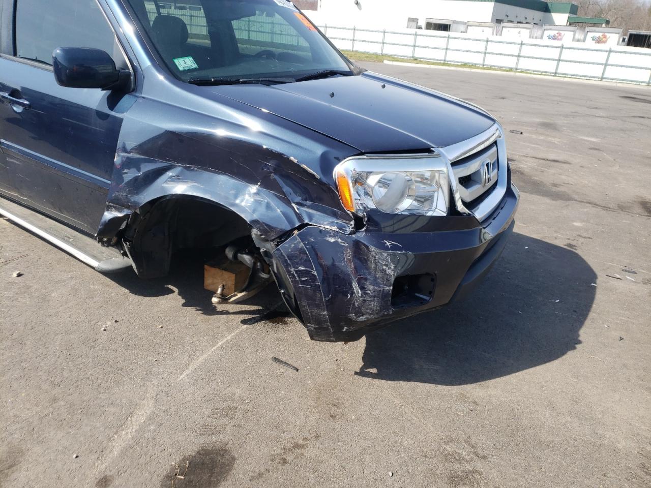 Photo 9 from auction – 2009 HONDA PILOT EXL with VIN 5FNYF48609B056679