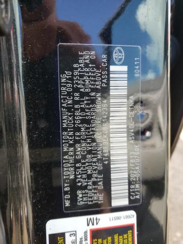 Photo 10 from auction – 2011 TOYOTA CAMRY SE/L with VIN 4T4BF3EK0BR142364