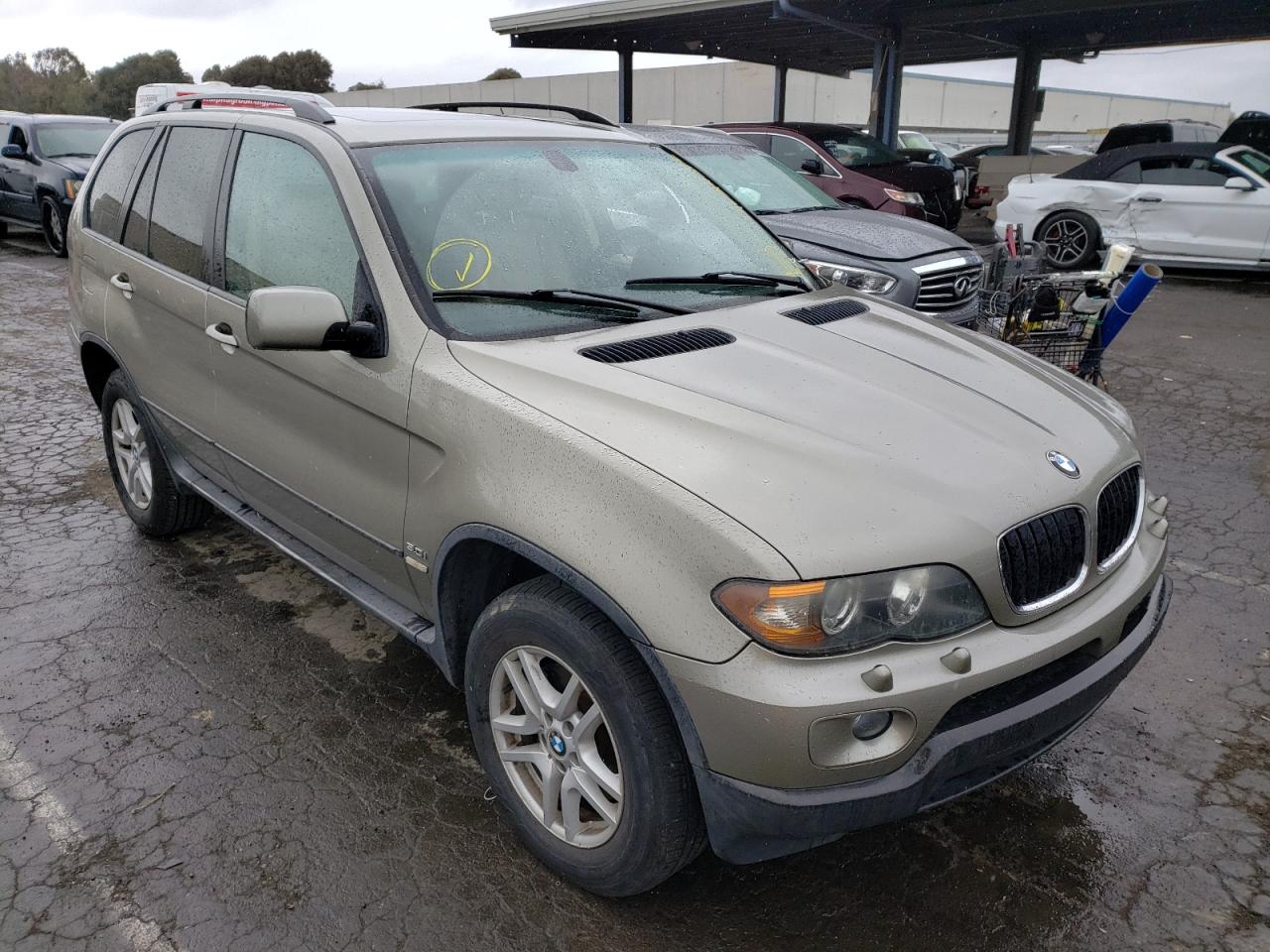 BMW X5 3.0I 2005 с VIN 5UXFA13565LY15344 - Фото с аукциона