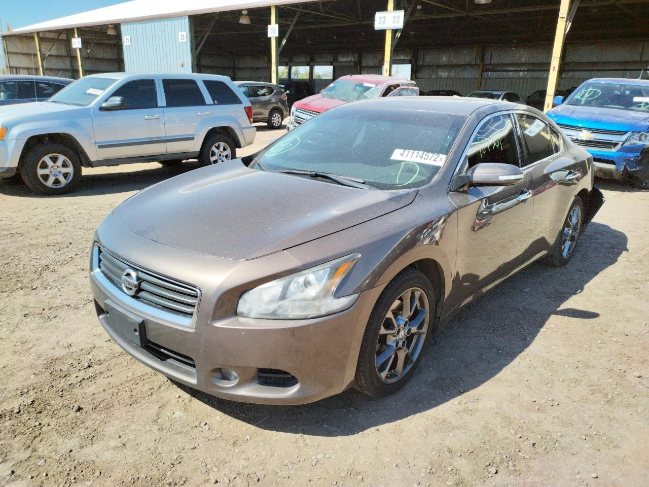 Photo 15 from auction – 2014 NISSAN MAXIMA S with VIN 1N4AA5AP2EC493928