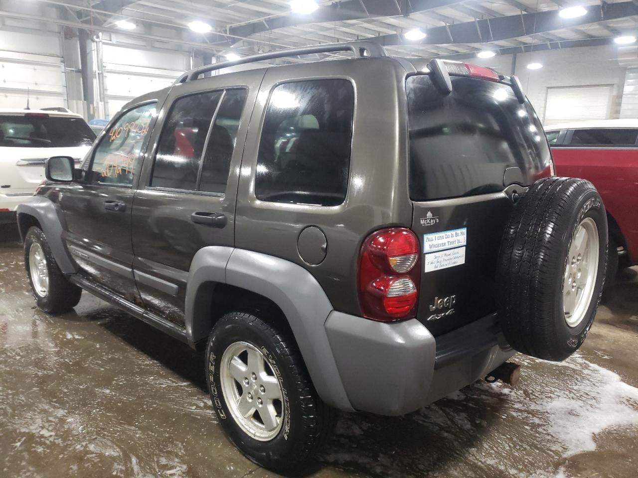 Photo 3 from auction – 2006 JEEP LIBERTY SP with VIN 1J4GL48K36W105280