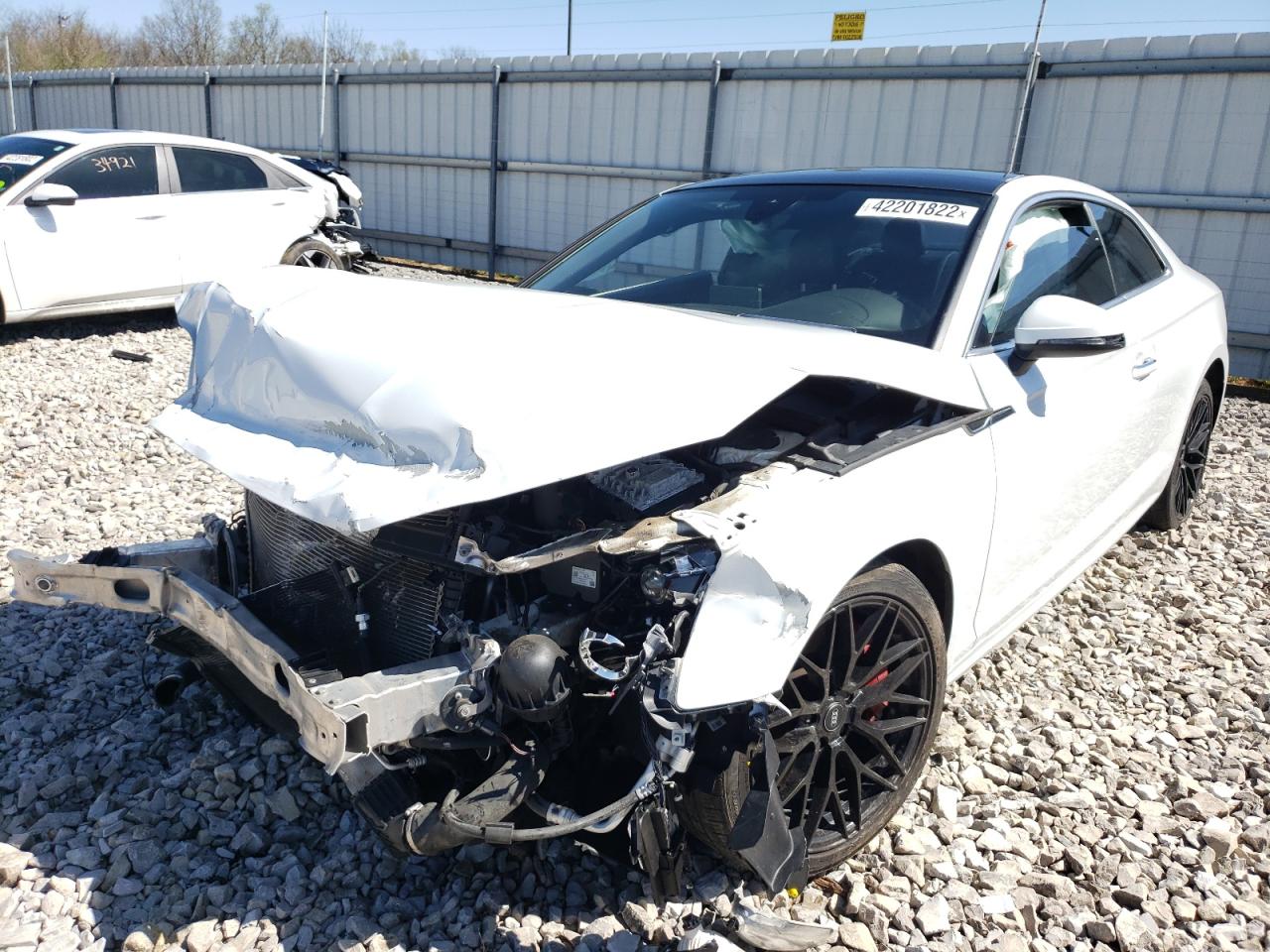 Фото 2 с аукциона – 2018 AUDI A5 PREMIUM с VIN WAUNNAF54JA048285