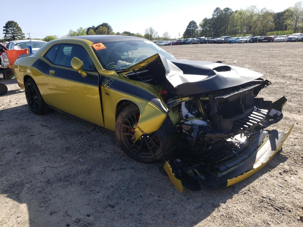 DODGE CHALLENGER 2021 with VIN 2C3CDZFJ7MH635325 - Photo from auction