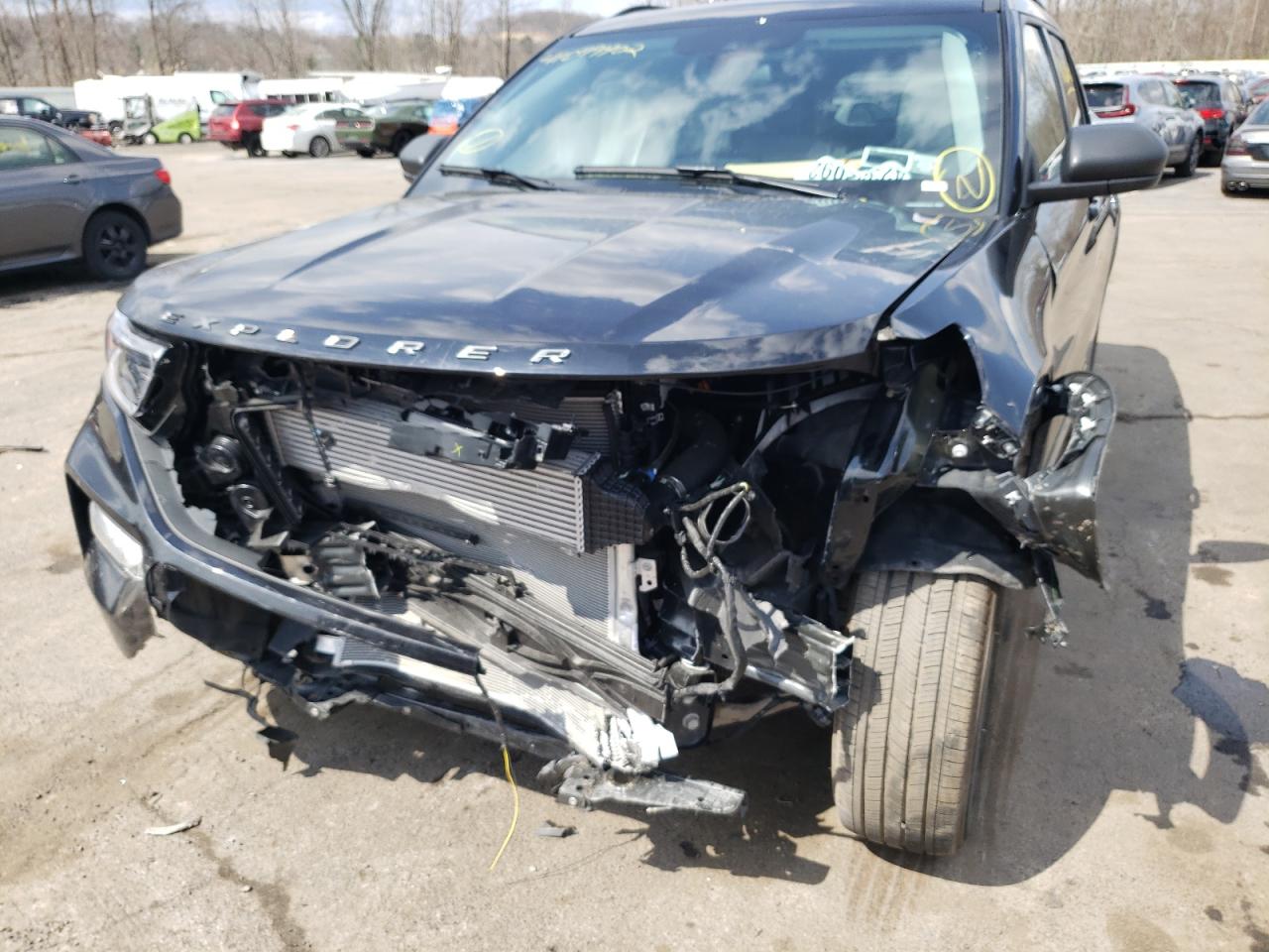 Photo 9 from auction – 2021 FORD EXPLORER X with VIN 1FMSK8DH8MGC16351