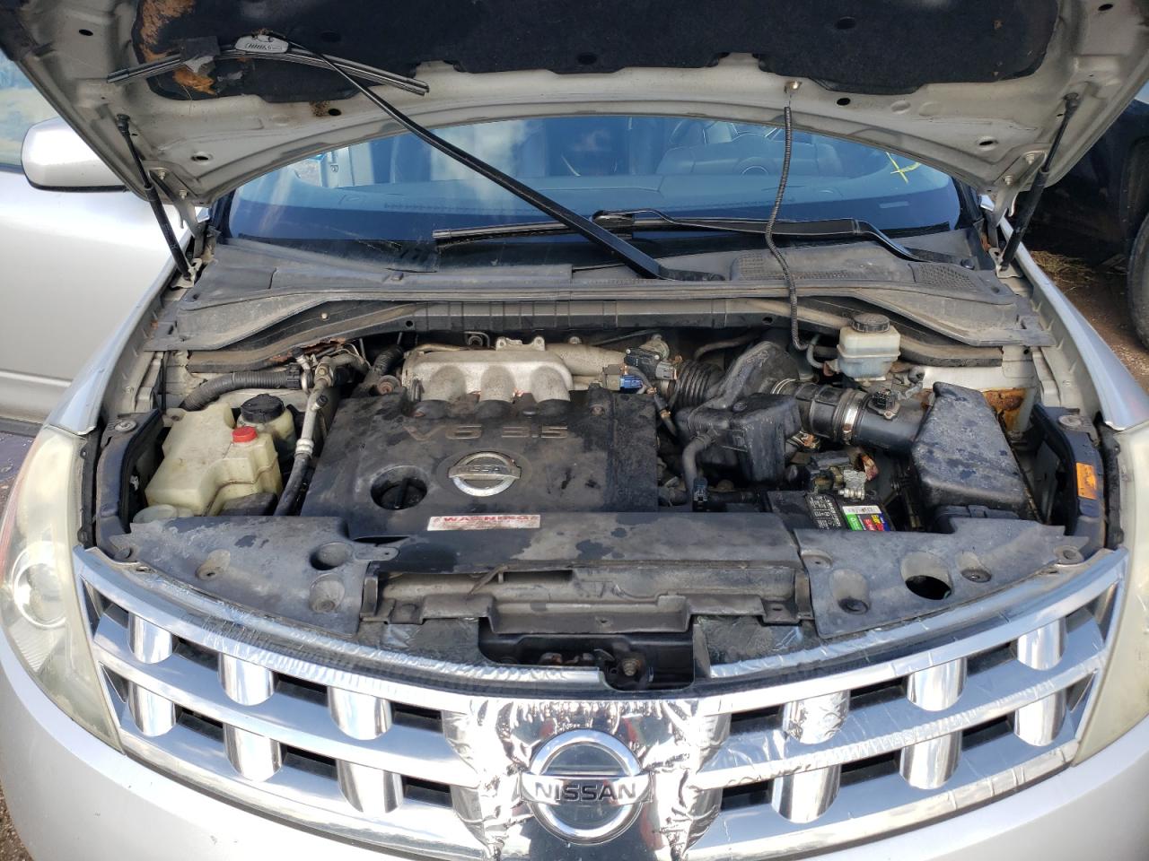 Photo 7 from auction – 2004 NISSAN MURANO SL with VIN JN8AZ08W04W341098
