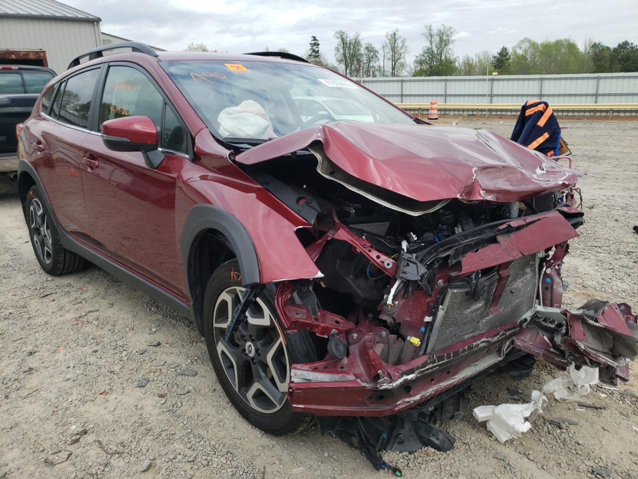 SUBARU CROSSTREK 2018 with VIN JF2GTALC3JH313176 - Photo from auction