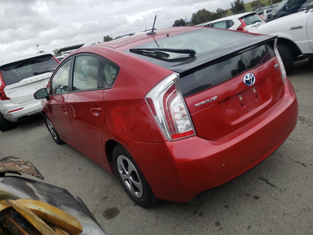 Photo 3 from auction – 2012 TOYOTA PRIUS with VIN JTDKN3DUXC5436564