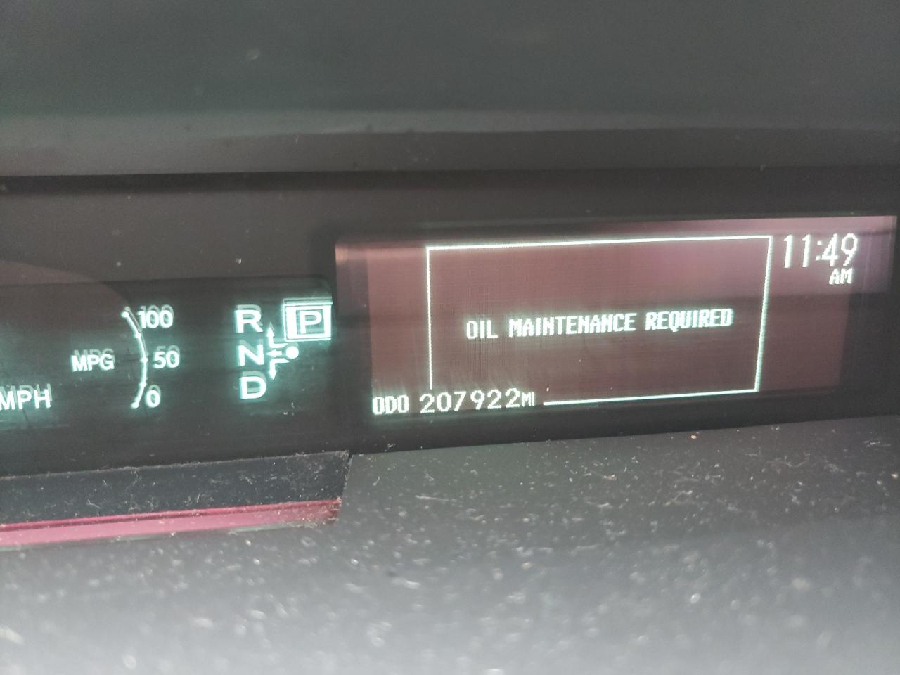 Photo 8 from auction – 2011 TOYOTA PRIUS with VIN JTDKN3DUXB5351609