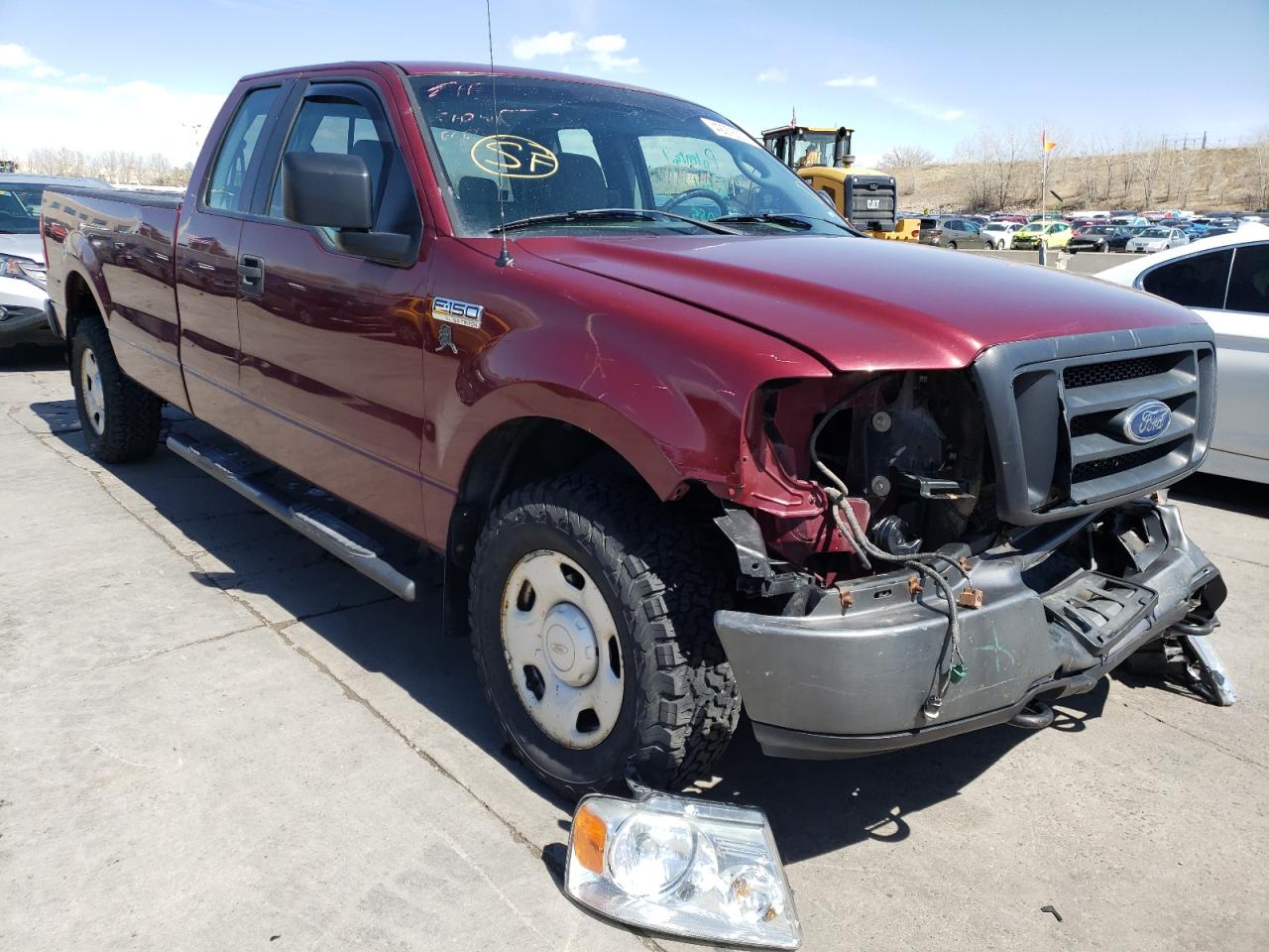 FORD F150 2005 مع رقم تعريف المركبة 1FTVX14515NA95255 - صورة من المزاد