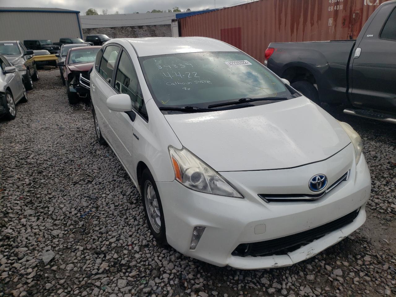 Photo 1 from auction – 2013 TOYOTA PRIUS V with VIN JTDZN3EU5D3287491