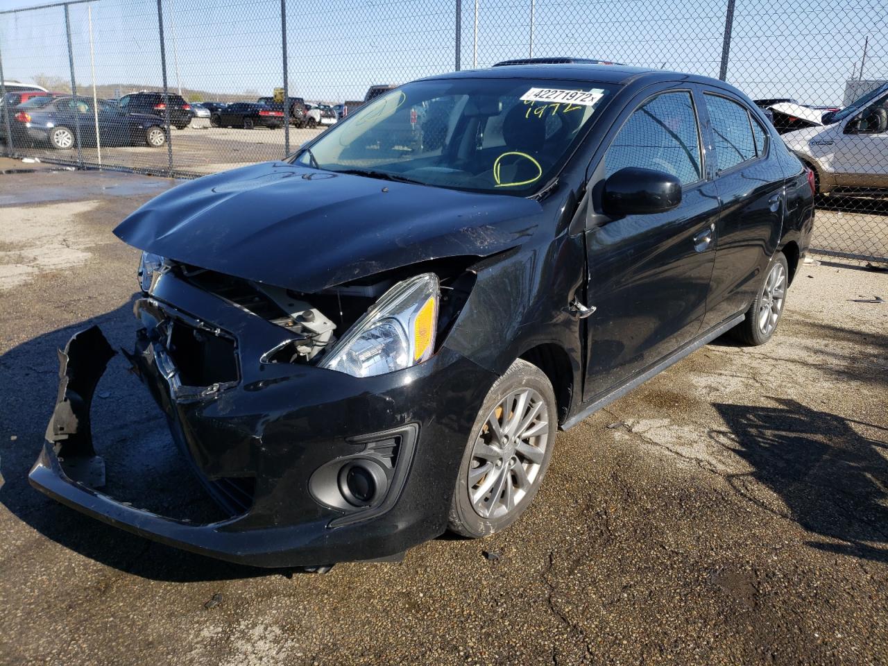 Photo 2 from auction – 2019 MITSUBISHI MIRAGE G4 with VIN ML32F3FJXKHF14859