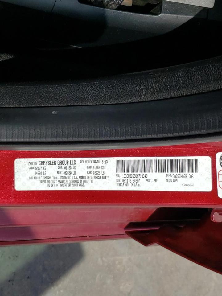 Photo 10 from auction – 2013 CHRYSLER 200 LIMITE with VIN 1C3CCBCG9DN719348