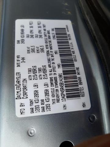 Photo 10 from auction – 2005 DODGE CARAVAN SX with VIN 1D4GP45R45B141001