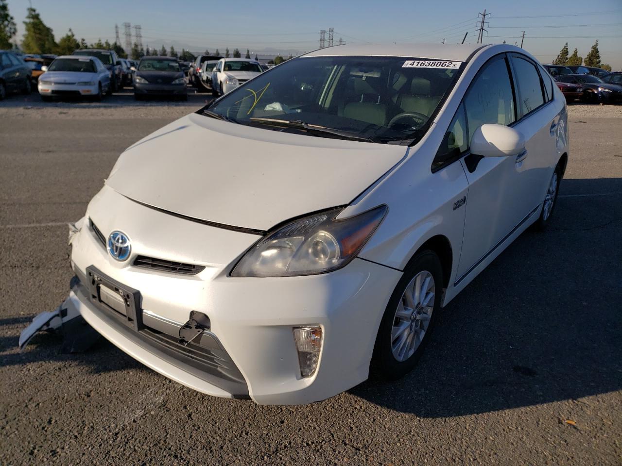 Photo 2 from auction – 2013 TOYOTA PRIUS PLUG with VIN JTDKN3DP2D3043102