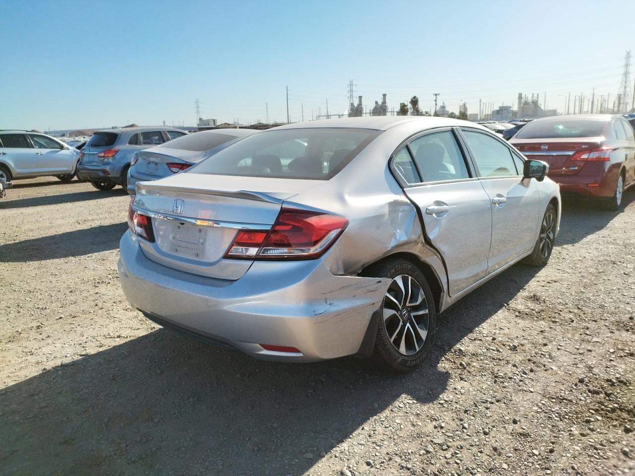 Photo 4 from auction – 2014 HONDA CIVIC EX with VIN 19XFB2F87EE017650