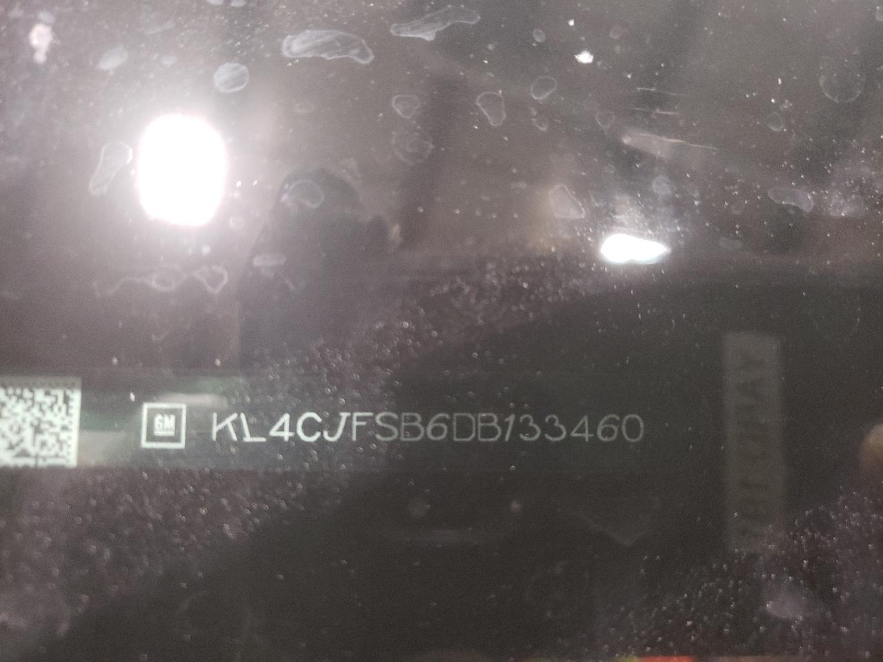 Photo 10 from auction – 2013 BUICK ENCORE CON with VIN KL4CJFSB6DB133460