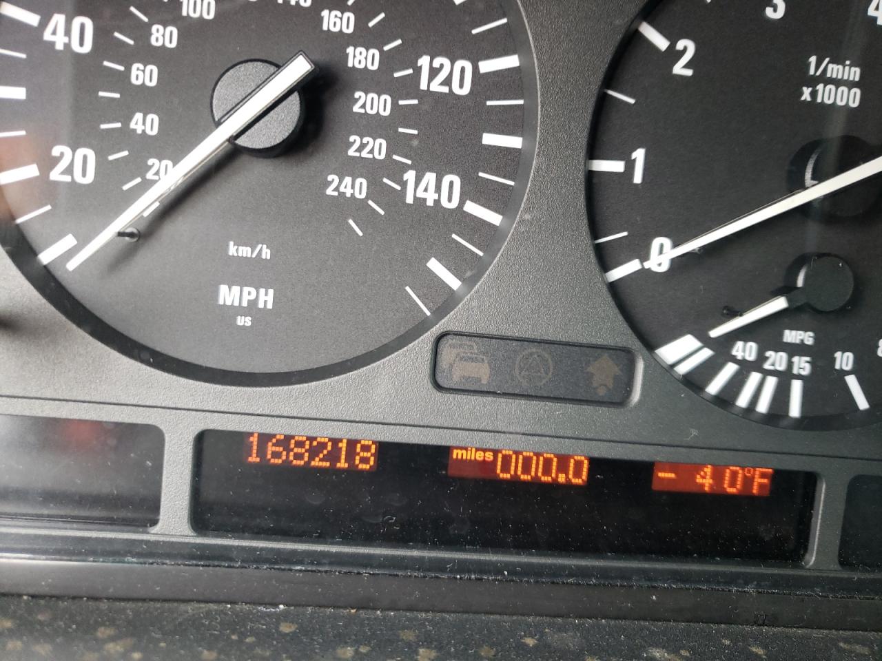 Photo 8 from auction – 2000 BMW 740 I AUTO with VIN WBAGG8340YDN76356
