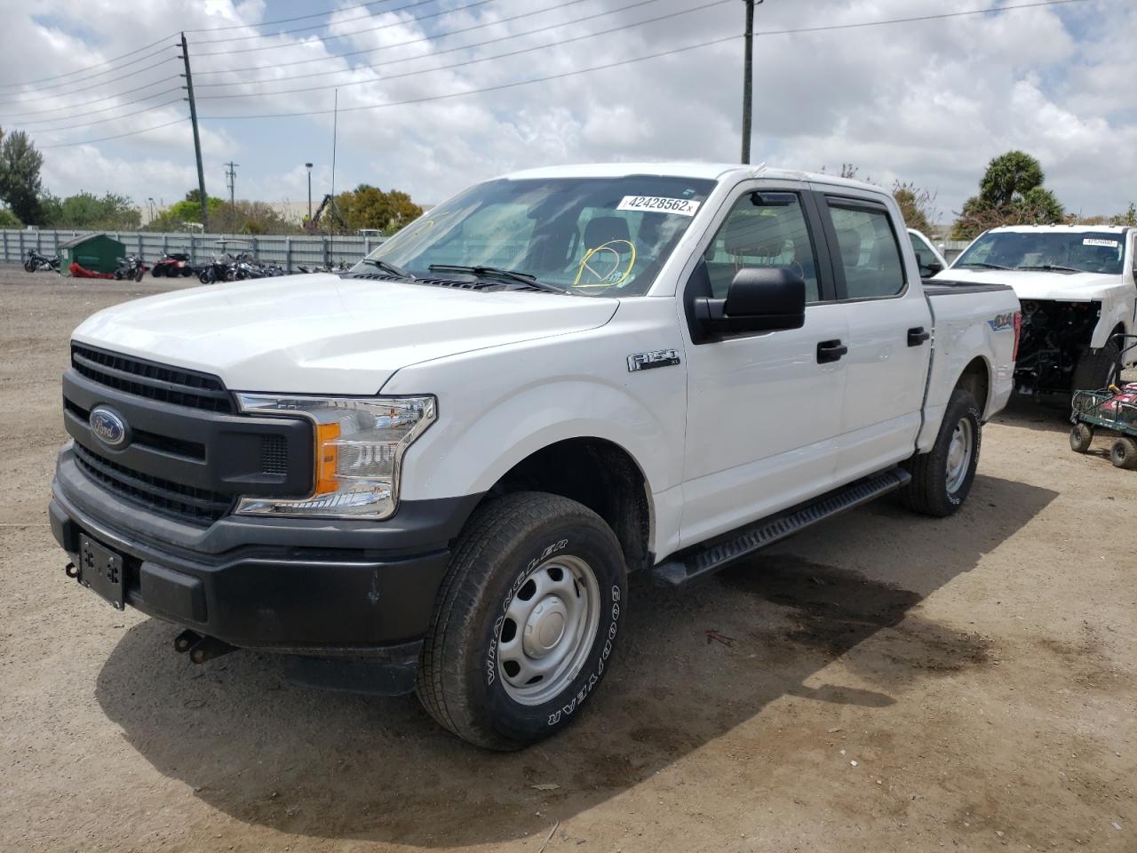 Photo 2 from auction – 2020 FORD F150 SUPER with VIN 1FTEW1E43LFC27738
