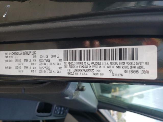 Photo 10 from auction – 2011 JEEP LIBERTY SP with VIN 1J4PN2GK2BW557537