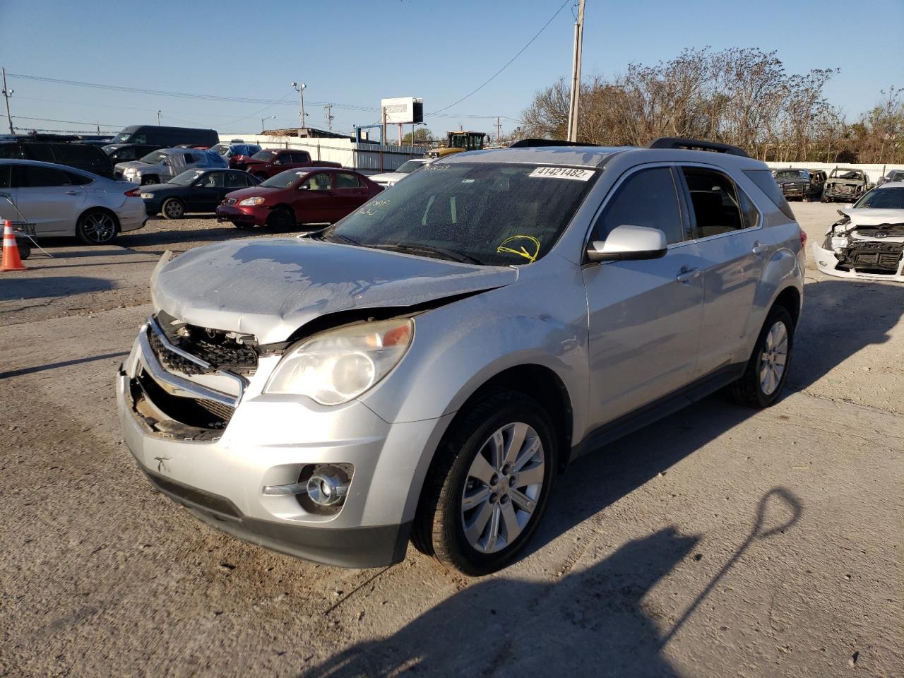 Photo 2 from auction – 2010 CHEVROLET EQUINOX LT with VIN 2CNFLNEY9A6337459