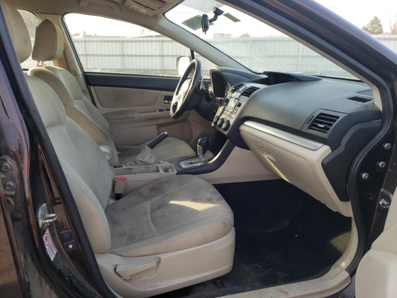 Photo 5 from auction – 2013 SUBARU IMPREZA SP with VIN JF1GPAL61D2866807