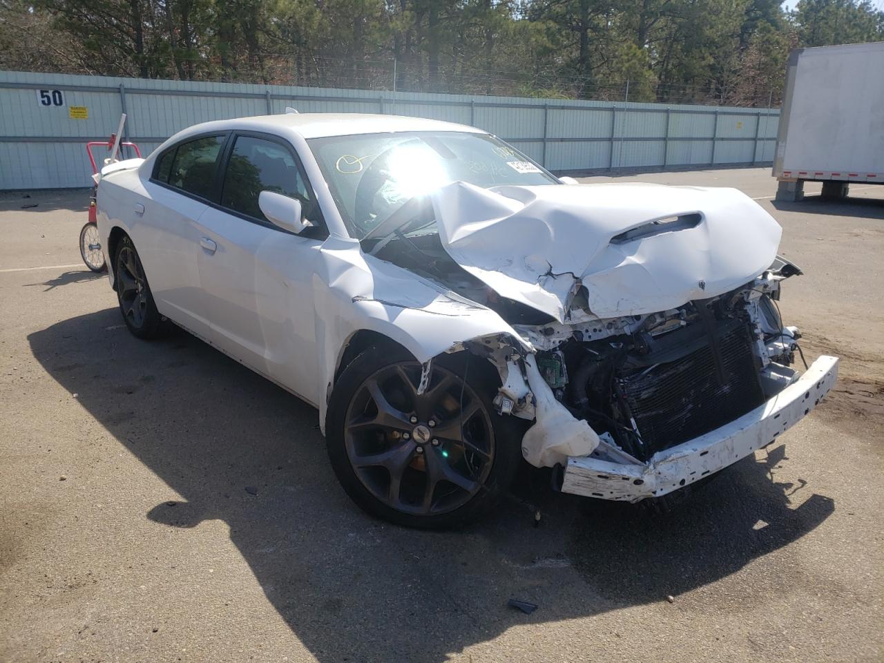 DODGE CHARGER GT 2019 with VIN 2C3CDXHG0KH612732 - Photo from auction