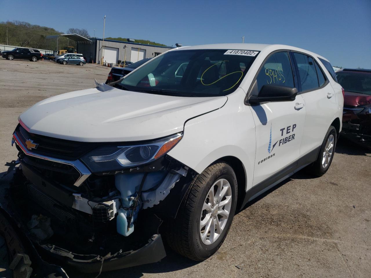 Photo 2 from auction – 2018 CHEVROLET EQUINOX LS with VIN 3GNAXHEV3JS640336