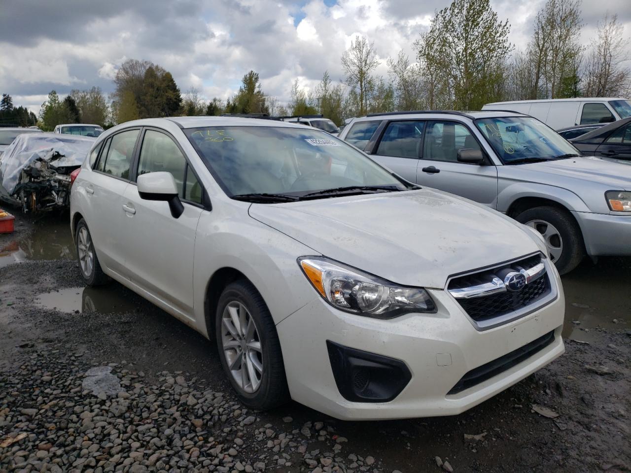 SUBARU IMPREZA PR 2014 with VIN JF1GPAC69E8237617 - Photo from auction