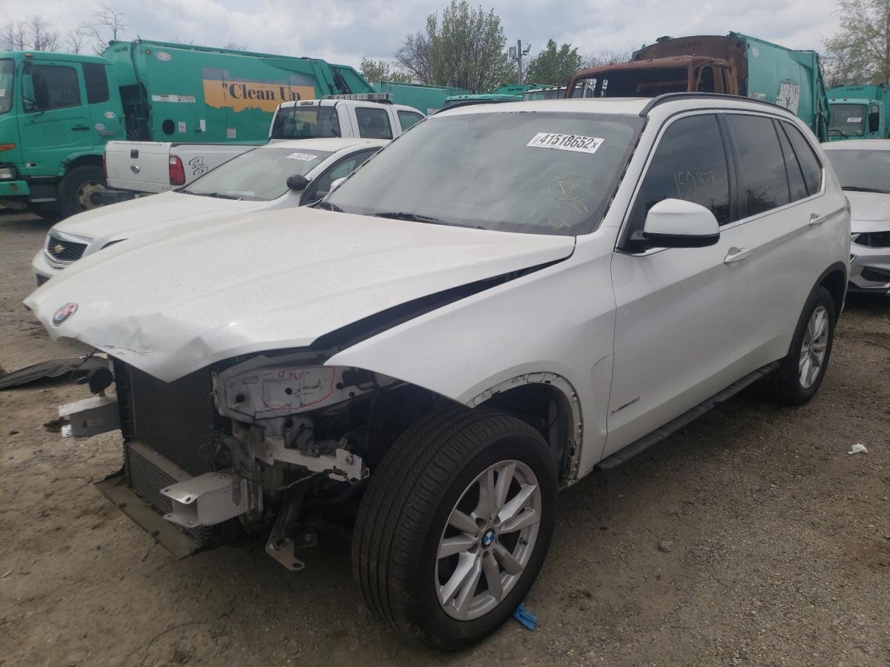Photo 2 from auction – 2014 BMW X5 SDRIVE3 with VIN 5UXKR2C52E0C01229