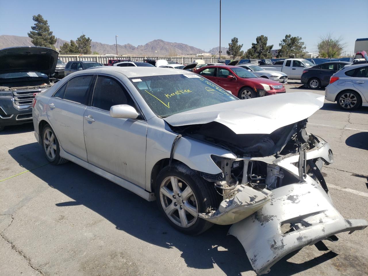 TOYOTA CAMRY 2007 with VIN 4T1BE46KX7U534292 - Photo from auction