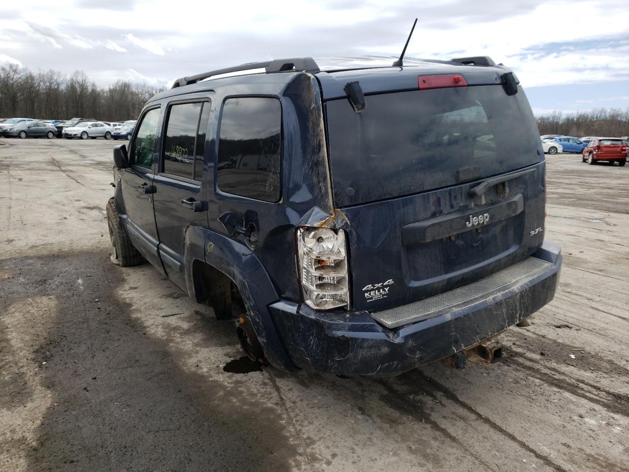 Photo 3 from auction – 2008 JEEP LIBERTY SP with VIN 1J8GN28K68W116516