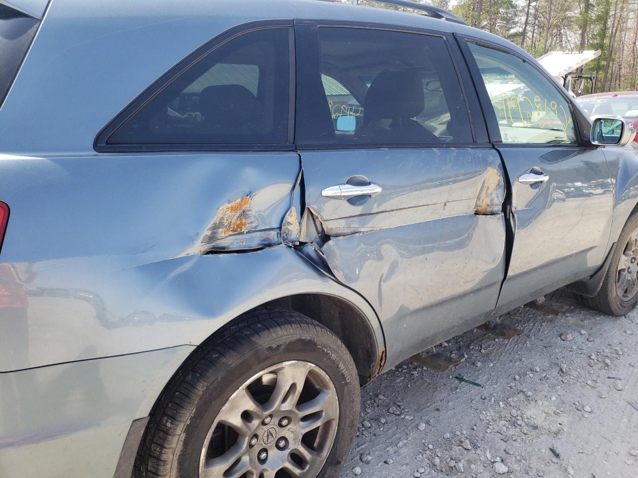 Photo 9 from auction – 2007 ACURA MDX TECHNO with VIN 2HNYD283X7H529117