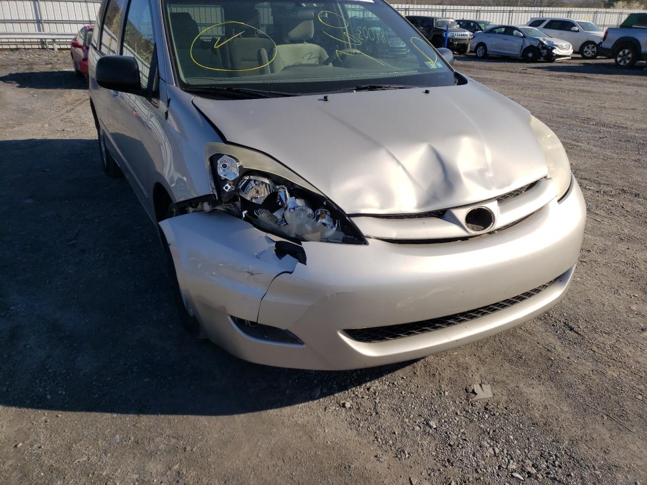 Photo 9 from auction – 2007 TOYOTA SIENNA CE with VIN 5TDZK23C87S082697
