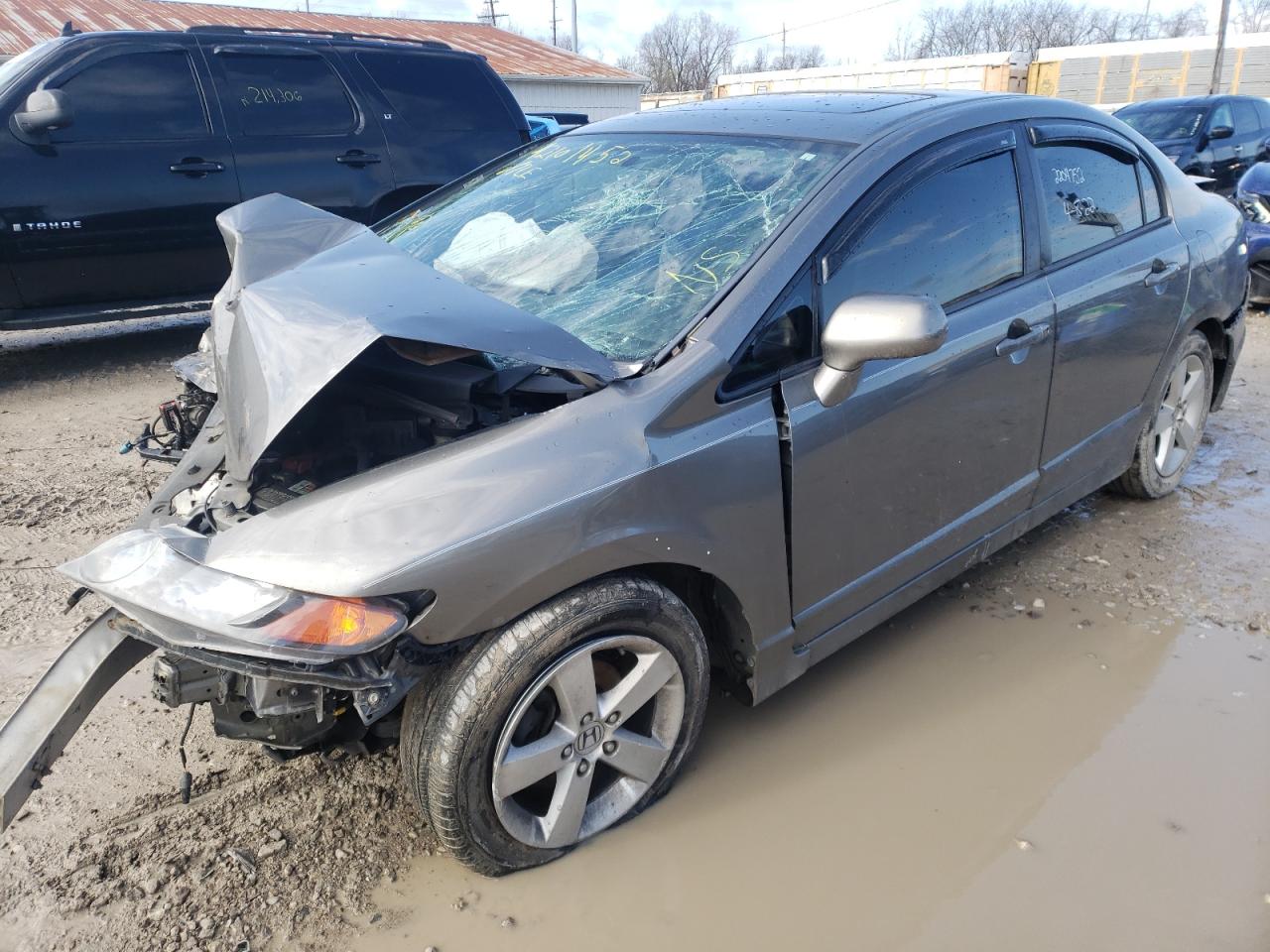 Photo 2 from auction – 2007 HONDA CIVIC EX with VIN 1HGFA16877L087965