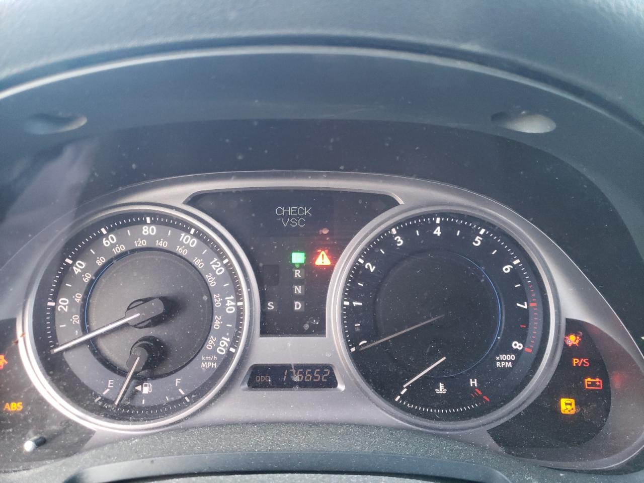 Photo 8 from auction – 2006 LEXUS IS 250 with VIN JTHBK262165010540