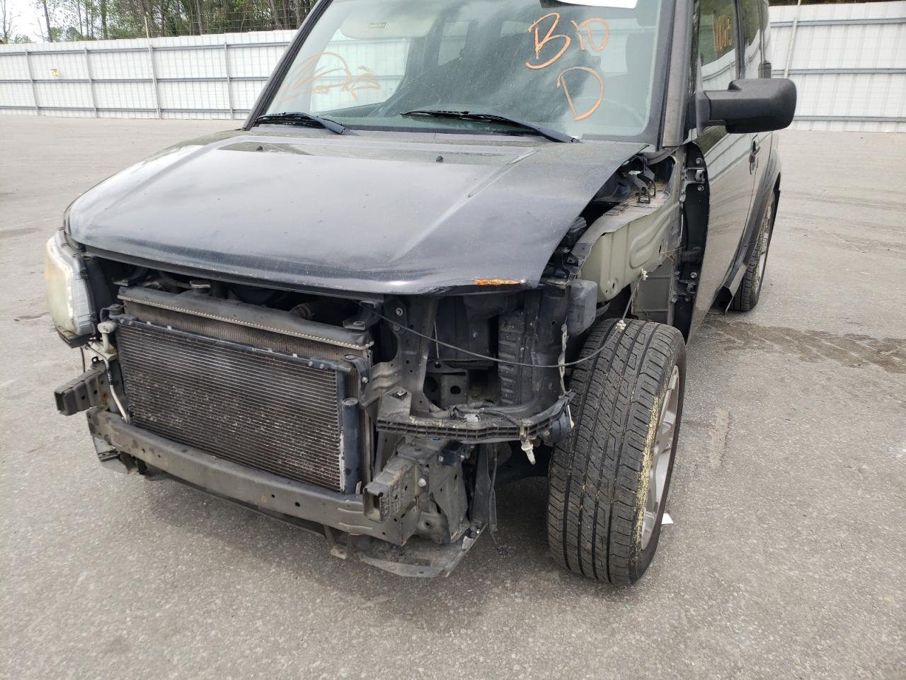 Photo 9 from auction – 2007 HONDA ELEMENT SC with VIN 5J6YH18907L015279