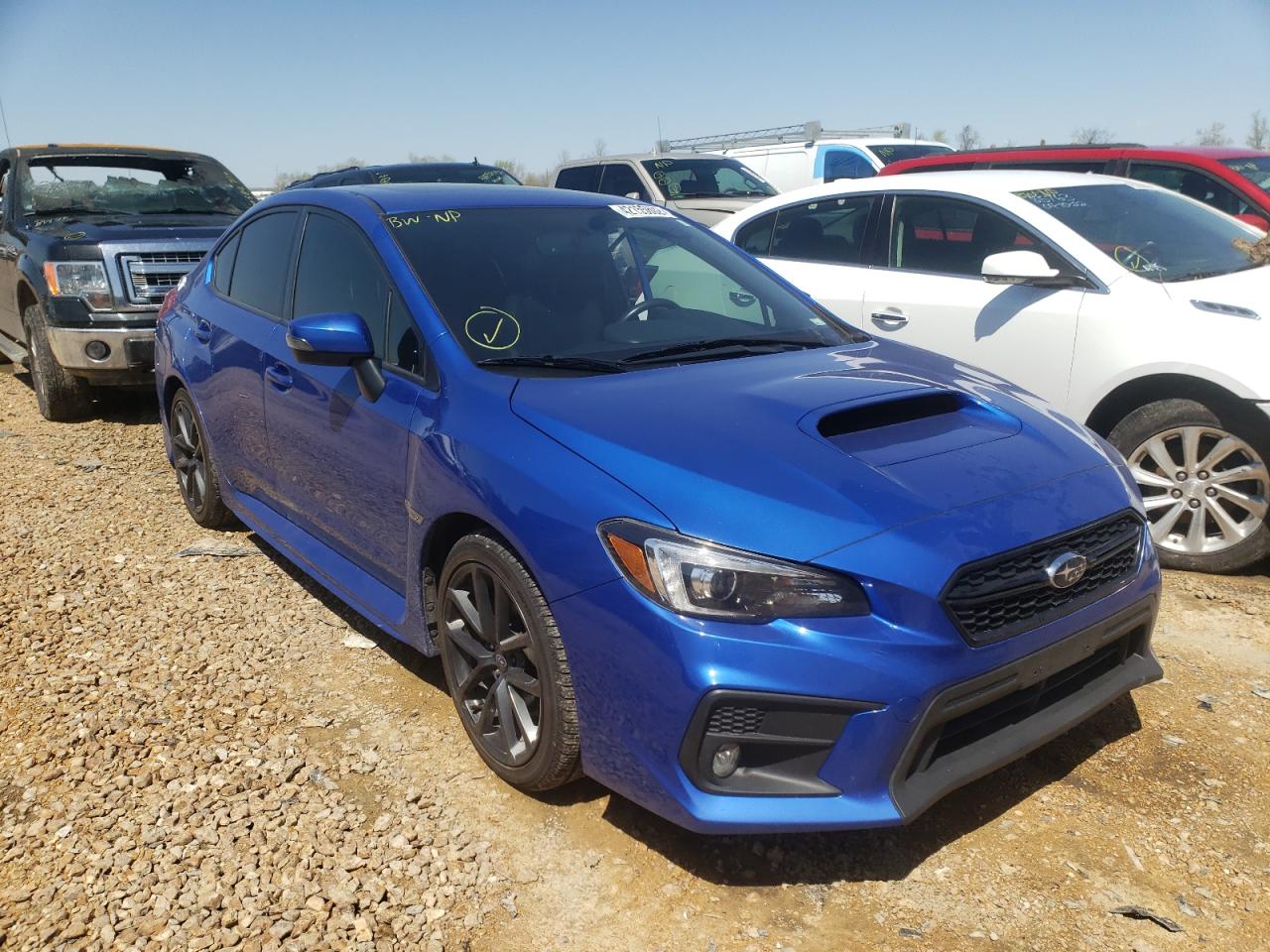 SUBARU WRX LIMITE 2018 with VIN JF1VA1H65J9830008 - Photo from auction