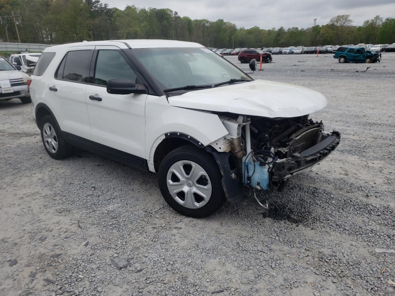 FORD EXPLORER P 2017 with VIN 1FM5K8AR6HGE14507 - Photo from auction